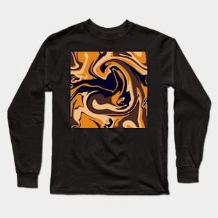 Tiger Stripes / Caramel Marble Long Sleeve T-Shirt